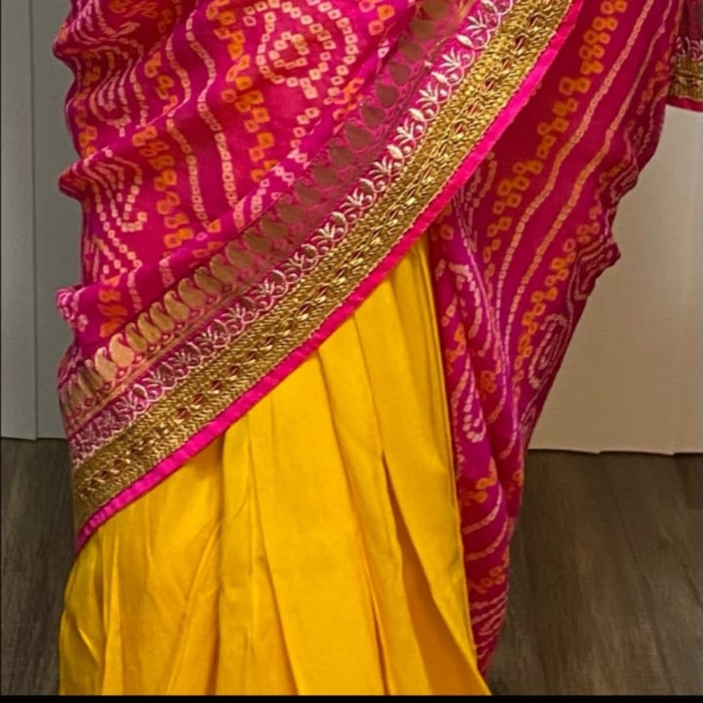 Indian saree with blouse